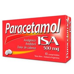 Paracetamol 500 mg. x 10 comprimidos
